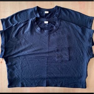 Pair Of Kala Crop top T-shirts Size Medium